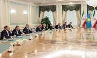 ممر كازاخستان-تركمانستان-إيران یتمتع بإمكانيات هائلة لتطوير التعاون في مجال الترانزيت